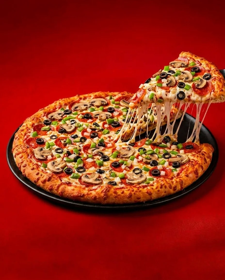 Pizza Extra familiar + Bebida Gratis
